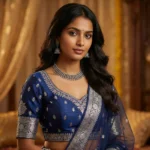 Oxidised Silver Choker Set - Image 2