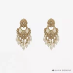 Elegant Earrings with Pearl Drops