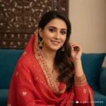 Kundan Hoop Jhumki with Pearls - Image 2