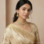 Classic Kundan Pearl Choker Set - Image 2