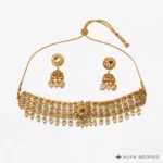 Classic Kundan Pearl Choker Set