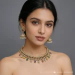 Multicolor Kundan Choker Set - Image 2