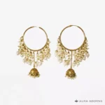 Pearl Hoop Jhumki