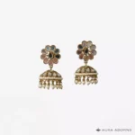 Mirror Kundan Jhumki