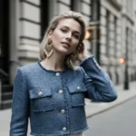 Elegant Earrings with Pearl Drops - Image 2