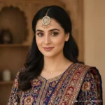 Polki Shine Maang Tikka - Image 2