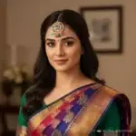 Multicolor Stone Maang Tikka - Image 2