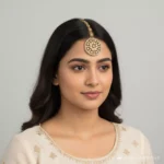 Gold-toned Maang Tikka - Image 2