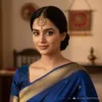 Golden Grace Maang Tikka - Image 2