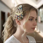 Beaded Side Hair Accessory - Image 2