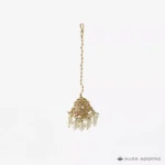 Classic Pearl Drop Maang Tikka